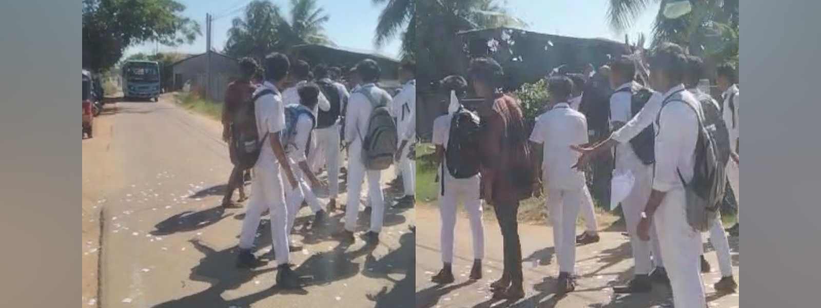 ගුරුවරයාට පහර දුන් පාසල් සිසුන්ට වැඩ වරදී